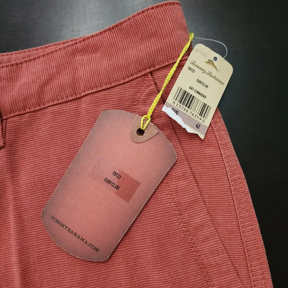 NWT Tommy Bahama Surf Club Cinnabar Shorts Size 42